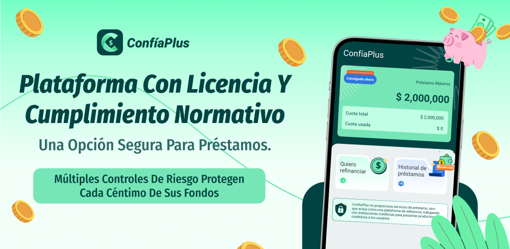 ConfíaPlus - Plataforma Con Licencia